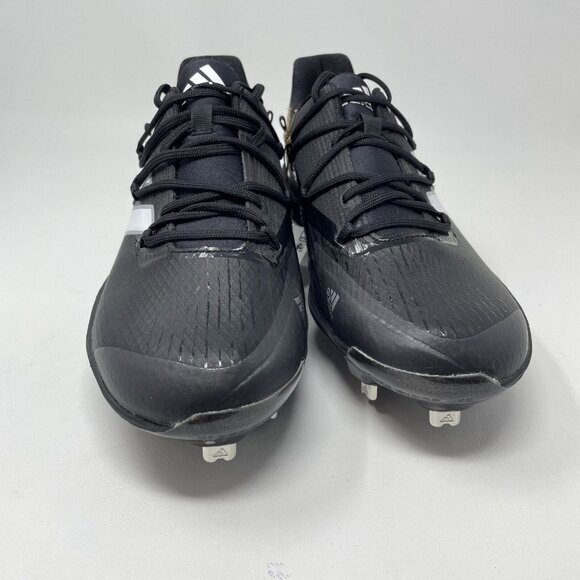 Adidas Adizero Afterburner 9 Cleats Mens‎ 8 Black Baseball Shoes New FZ4217 - Picture 4 of 11